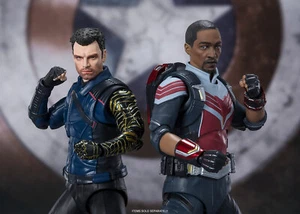 Marvel Falcon & Winter Soldier Bucky Barnes S. H. Figuarts figure Bandai Tamashi - Imagen 1 de 8