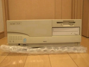 NEC PC-9821 Xa20 Retro PC 96 Mo RAM VGA LAN CF 2 Go DVD Win98 testé Japon - Photo 1/10