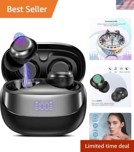 Light-Weight Mini Sleep Earbuds with 47H Battery - Comfortable for Side Sleepers - Picture 1 of 9