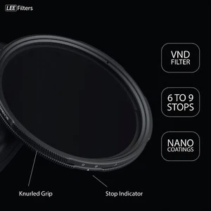 LEE ELEMENTS VND 72mm Filter, Variable Neutral Density Indicator, 6-9 Stops-72mm - Picture 1 of 6