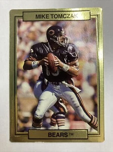 ACTION PACKED 1989 CARD #10 MIKE Tomczak Gold Border - Picture 1 of 2