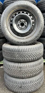 4 Orig VW Winter Steel 215/60 R16 95H Passat B8 Skoda Superb 3Q0601027A 164 - Picture 1 of 3