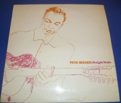 Pete Seeger Freight Train LP Capitol Records/World Record Club Series T752 VG+ - Image 1 of 3