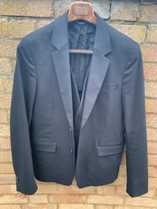 Diesel jacket blazer black vest 2in1 size UK:42 EU:52 - Picture 1 of 11
