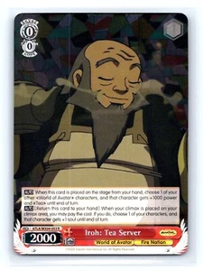 2023 Weiss Schwarz Avatar #ATLA/WX04-053R Iroh: Tea Server Rare - - Picture 1 of 2