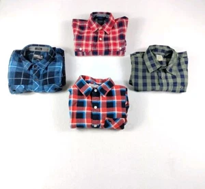 Abercrombie Kids True Craft Gapkids O'Neil Flannels Dress Shirt Boys L/XL Lot 4 - Picture 1 of 9