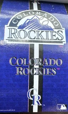 TOALLA DE PLAYA DE BAÑO DE BÉISBOL COLORADO ROCKIES MLB ~ $19,99 Foto 1 de 3