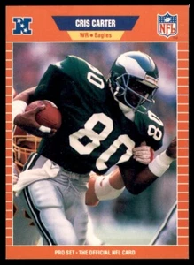 1989 Pro Set #314 Cris Carter - Picture 1 of 4
