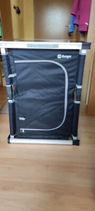 Campingschrank , Tempere S , schwarz , ca. 80 x 52 x 60 cm, zum zusammenklappen - Bild 1 von 2