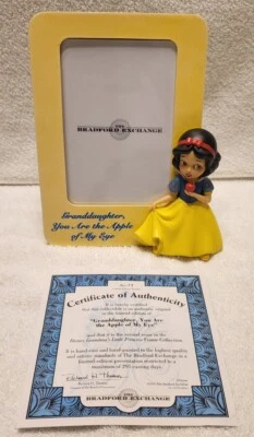Marco de fotos Disney Blancanieves 5x8 de Bradford Exchange con certificado de autenticidad Foto 1 de 2