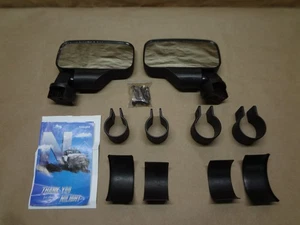 Nilight UTV-202 White Side Mirrors 1.6" -2" for UTV - Picture 1 of 6