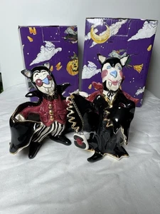 RARE NIB Blue Sky Clayworks Heather Goldminc Counttess And Count Batula Pair NEW - Picture 1 of 8