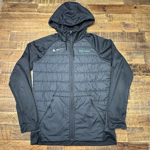 Nike North Texas Mean Green Therma FZ Winterized Quilted Hooded Jacket Men Gr. S - Bild 1 von 3