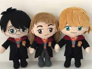 Harry Potter Hermione Granger Ron Wesley Collection 21cm Plush Toys x 3 - Foto 1 di 21