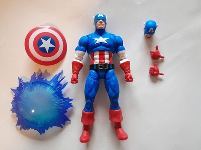 Figura de acción Marvel Legends CAPITÁN AMÉRICA 6" Gamerverse vs Venom SUELTA Foto 1 de 4