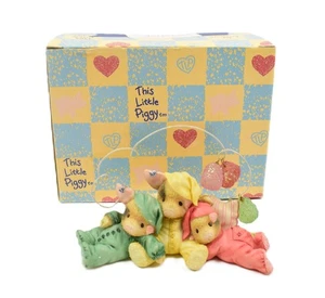 1996 ENESCO THIS LITTLE PIGGY " VISIONS OF SUGARPLUMS.... NIB - Picture 1 of 13