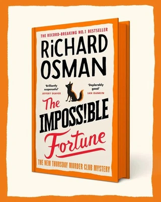 The Impossible Fortune by Richard Osman (Exclusive Edition) Hardback - Image 1 of 4