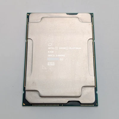Procesador Intel Xeon Platinum 8358 2,6 GHz 32 núcleos CPU Socket LGA4189-4 (SRKJ1) Foto 1 de 4