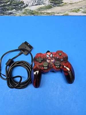 Naki Marvel SpiderMan Minicon Controller For Playstation 2 PS2 Spider-Pad 2004 - Image 1 of 4