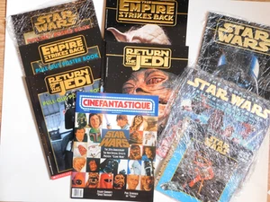 Star War Magazines - 7 Scholastic,1 Golden Bk.,1 Cinefantique 20th Anniv. Mag. - Picture 1 of 12