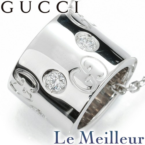 Collana con ciondolo icona Gucci larga K18 fino a 5.000 yen idonea