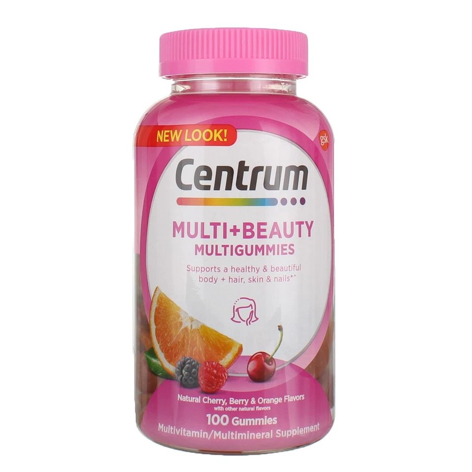 Centrum Multi Beauty Women's Multivitamin Gummies Hair Skin and Nails Vitamin