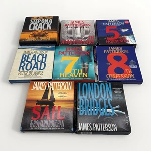 James Patterson 8 Audio Book Cd Lot - Bild 1 von 14