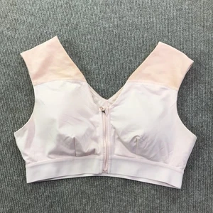 Sujetador deportivo Tommie Copper para mujer XL rosa cremallera frontal compresión cobre Znergy - Imagen 1 de 15