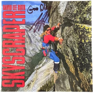 David Lee Roth 'Skyscraper' CD - Booklet SIGNED by Drummer Gregg Bissonette! - Picture 1 of 2