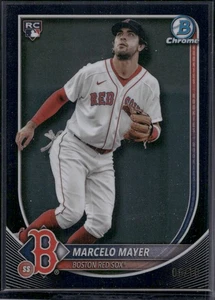 2025 Bowman Chrome #39 Marcelo Mayer Black #/10 - Picture 1 of 2