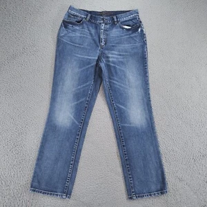 RLL Lauren Jeans Co Womens 8 x 29 Blue Medium Wash Premium by Ralph Lauren Boot - Picture 1 of 19