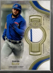 B4925- 2021 Topps Tier One Relics #T1RDB David Bote Jersey /299 - NM-MT - Picture 1 of 2