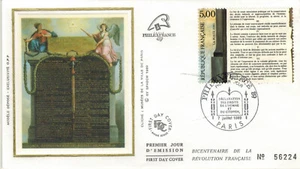 1989-Umschlag Fdc 1. Tag**Revolution-Philexfrance.89/Ob.Paris-Yv.2597 - Bild 1 von 1
