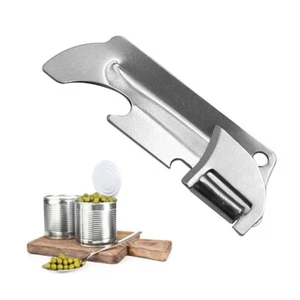 2pcs Can Opener Silver Traveling Camping Training Picnic Fishing Can Cutter Tool - Picture 1 of 13