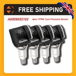 4 TPMS Tyre Pressure Sensor For Mercedes E-Class W213 C238 A238 C257 A0009052102 - Picture 1 of 10