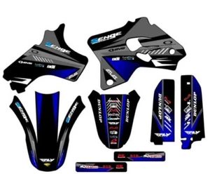 1993-2001 YZ 80 SURGE Black Senge Graphics Kit Compatible with Yamaha - Picture 1 of 10