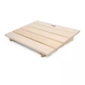 Sauna Kopfstütze Premium Handarbeit Made in Europe Espenholz mit FSC-Zertifikat - Bild 1 von 8
