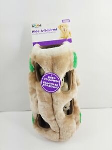 Outward Hound Hide-A-Squirrel Puzzle Plush Squeaking Toys Dogs XL