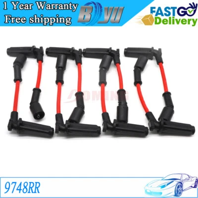 Juego 8x 9748RR bujías 41-962 y cables para Chevy GMC Tahoe Hummer 4,8 L 5,3 6,0 Foto 1 de 4