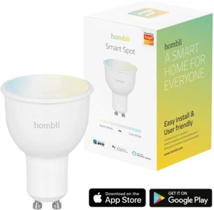 Hombli Smart GU10 LED SPOT+ CCT (4,5W) - Dimmbar Siri, Alexa, Google Home - Single - Bild 1 von 8