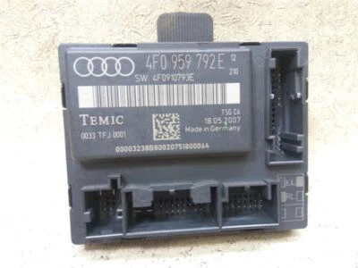 Passenger Right Door Module 4F0959792E Fits 2005 2006 2007 2008 AUDI A6 B126 - Image 1 of 4