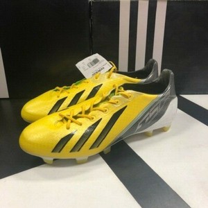 adidas blue and yellow boots