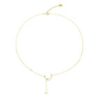 New Fashion Necklace Women Simple Gold Necklace Lady&#39;s Moon Pentagram Neckl-wq