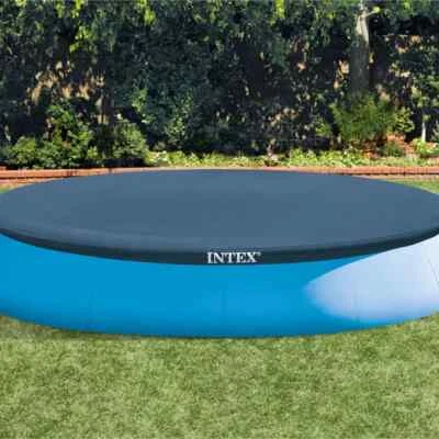 INTEX Poolabdeckung Pool Abdeckung Poolabdeckplane Schwimmbadabdeckung Poolplane - Bild 1 von 3
