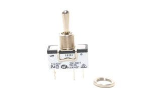 Kipp-Schalter v. APEM Typ 639H/2, 1-polig, EIN-AUS-EIN, 250V / 10A, rastend, NOS - Picture 1 of 6