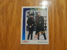 1992 Sterling CMA Country Gold Trading Card #2 Brooks and Dunn