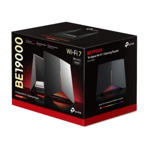 TP-Link Archer GE800 BE19000 Tri-Band Wi-Fi 7 router di gioco porte WAN/LAN - Foto 1 di 4