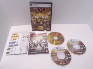 CIVILIZATION IV 4 Edición Dorada Falta Disco 1 Probado Envío Rápido - Imagen 1 de 10