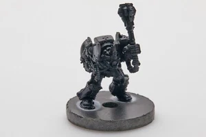 Vintage Warhammer 40k Chaos Space Marine Terminatoren 1989 Metall zusammengebaut - Bild 1 von 8