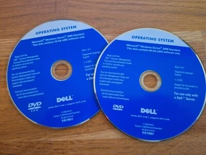 Windows Server 2008 Standard (64-bit and 32-bit discs) for Dell pcs - NO KEY - Picture 1 of 1